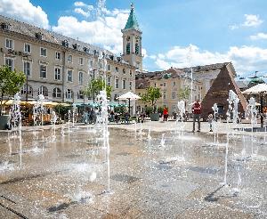 Karlsruhe: Mehrzahl der Brunnen sprudeln